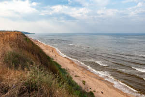 Азовское море в Кучугурах