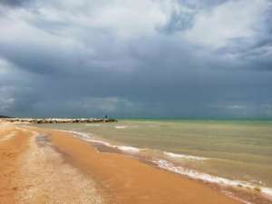 Азовское море в Кучугурах